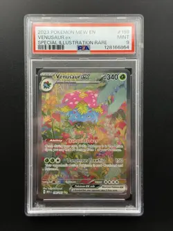 Venusaur ex 198/165 Sv: Scarlet & Violet 151 Holo SIR Pokemon TCG - PSA 9 Mint - Image 1