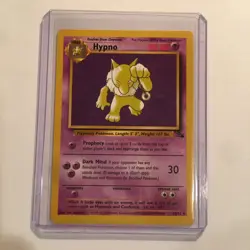 Hypno Fossil Non Holo Base Set 23/62 Pokemon 1999 WOTC TCG Rare Near Mint - Image 1