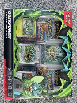 Pokemon TCG Ogerpon Ex Factory Sealed Premium Collection Box - Image 1