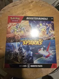 Pokemon TCG Surging Sparks Booster Bundle Factory Sealed - Image 1