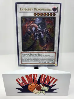 YuGiOh Exploder Dragonwing RGBT-EN040 Raging Battle 1st Edition Ultimate Rare NM - Image 1