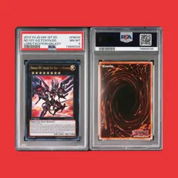 Yu-Gi-Oh! Number 107: Galaxy-Eyes Tachyon Dragon LTGY 1st Ed/ Ultra Rare PSA 8 - Image 1