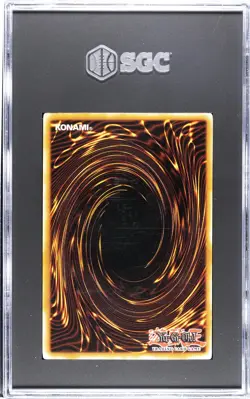 Yu-Gi-Oh! TCG Cyber Barrier Dragon SOI-EN006 1st Edition Ultimate Rare SGC 8.5 - Image 2