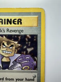IMPOSTER OAK'S REVENGE - 76/82 - Team Rocket - Pokemon Card - - Image 2