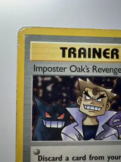 IMPOSTER OAK'S REVENGE - 76/82 - Team Rocket - Pokemon Card - - Image 3