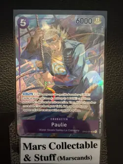 One Piece Card Game Paulie (Alternate Art) OP03-066 Super Rare NM English - Image 1