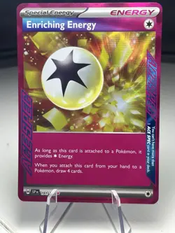 Enriching Energy 191/191 - Surging Sparks - Ace Specs - NM - Pokemon Card TCG - Image 1