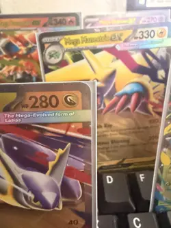 Mega Evolution Pokemon Cards Reverse Holo Rare EX Master Set Singles Lot of 9 - Image 3