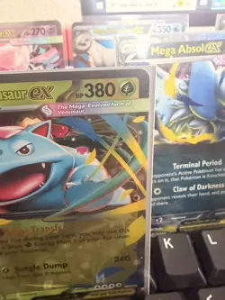 Mega Evolution Pokemon Cards Reverse Holo Rare EX Master Set Singles Lot of 9 - Image 5