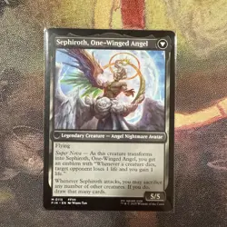 Sephiroth Fabled Soldier Magic the Gathering Card, Final Fantasy - Image 2