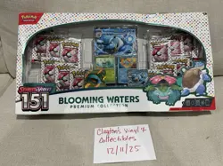 POKEMON TRADING CARD GAME BLOOMING WATERS PREMIUM COLLECTION *DISTRESSED PKG - Image 1