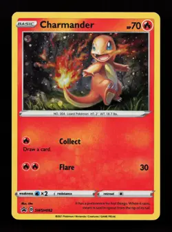 Charmander SWSH092 Promo SWSH: Sword & Shield Promo Cards Pokemon Card - Image 1