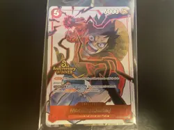 3rd Anniversary Ace Sabo Luffy Winner Cards OPTCG One Piece TCG - Image 1