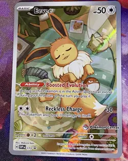 Eevee - 173 (Pokemon Center Exclusive) 173 Sv: Scarlet & Violet Promo Cards Holo - Image 1
