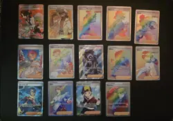 Pokemon Trainer Card Lot Of 14 All NM Aside From Sycamore - Image 1