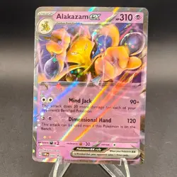 Alakazam ex 050 Sv: Scarlet & Violet 151 Black Star Promo Cards Holo - Image 1