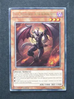 Farfa Malebranche of the Burning Abyss SECE Rare - 1st ed - Yugioh Cards #F - Image 1