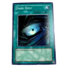 Yu-Gi-Oh Dark Hole LOB-052 Legend of Blue Eyes Unlimited Spell Card LP - Image 1