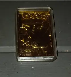 1999 BK 23K Gold Plated Pokemon Pikachu Trading Card - Image 3
