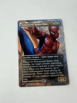 Foil - Sensational Spider-Man (Borderless) - 25 / NM / English - Image 1