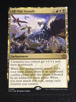 MTG Tarkir: Dragonstorm All-Out Assault 0167 NM Mythic - Image 1