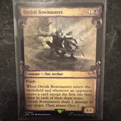 Orcish Bowmasters (Showcase Scrolls) Universes Beyond: the Lord of the Rings - Image 1