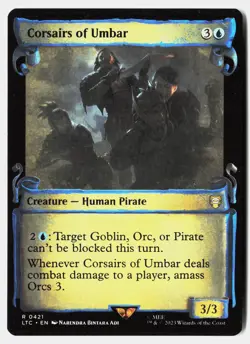 Corsairs of Umbar (Showcase Scrolls) NM 421 MTG - Image 1