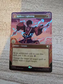 Redirect Lightning (Showcase) Avatar: The Last Airbender Foil - Image 1