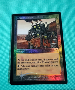Foil - Thran Quarry - Junior Super Series - Promo - MTG - Magic the Gathering - Image 1