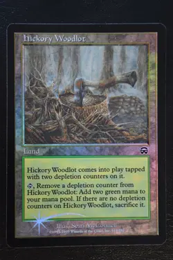 Magic The Gathering MTG HICKORY WOODLOT FOIL Mercadian Masques LP Lightly Played - Image 1