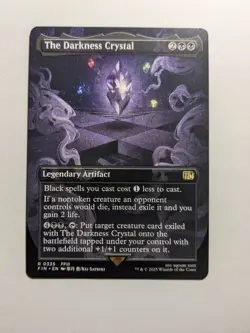 The Darkness Crystal (Borderless) Final Fantasy Regular 335 MtG - Image 1