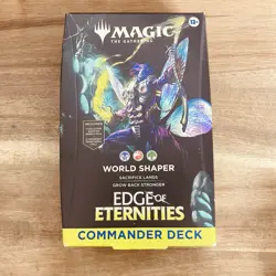 Magic the Gathering-Edge of Eternities Commander Deck - World Shaper SEALED - Image 1