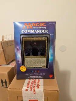 MTG Commander 2017 Arcane Wizardry Deck ENGLISH Sealed NEW Magic the Gathering - Image 1