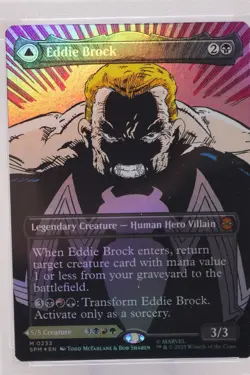 2025 MTG, Marvel's Spider-Man, Eddie Brock/Venom PSA9 #0233 - Image 2