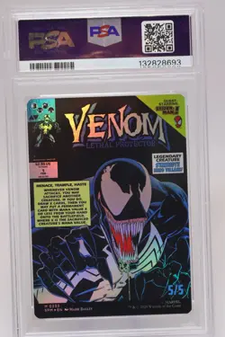 2025 MTG, Marvel's Spider-Man, Eddie Brock/Venom PSA9 #0233 - Image 3
