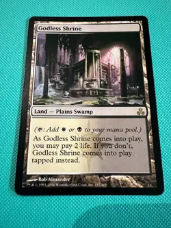 Godless Shrine - Guildpact - MTG - Magic the Gathering - Image 1