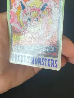 JAPANESE POKEMON FLAREON No.136 CARDDASS 1997 POCKET MONSTERS PYROLI - PL - Image 4