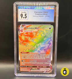 POKEMON - ETERNATUS VMAX RAINBOW RARE 192/189 - Darkness Ablaze - ENG - CGC 9.5 - Image 1
