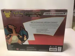 Pokemon 25th Anniversary Celebrations Lance's Charizard V Collection Box Sealed 820650809392 - Image 3