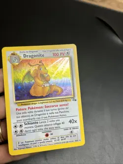 Pokemon Dragonite Holo #4/62 Fossil ITA italiano Near Mint - Image 4
