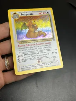 Pokemon Dragonite Holo #4/62 Fossil ITA italiano Near Mint - Image 5