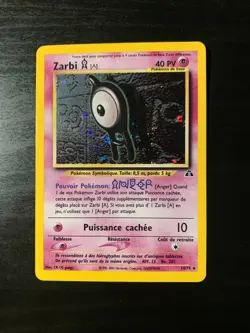 Carte Pokemon : Zarbi A 14/75 Neo Discovery Wizards Francaise - Image 1