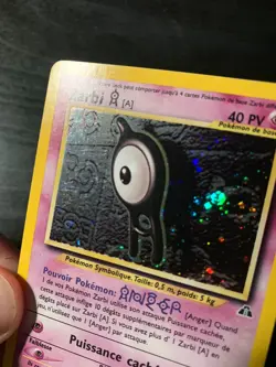 Carte Pokemon : Zarbi A 14/75 Neo Discovery Wizards Francaise - Image 2