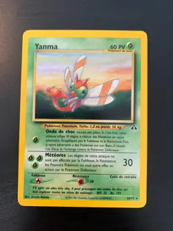 Carte Pokemon : Yanma 36/75 Neo Discovery Wizards Francaise - Image 1
