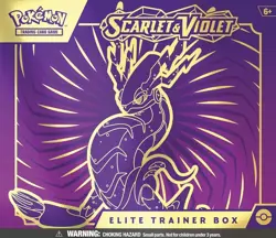 Pokemon Scarlet and Violet Miraidon Elite Trainer Box Neu Sealed - Image 1