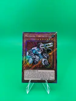 Yu-Gi-Oh! Machina Fortress RA03-EN233 Platinum Secret Rare - Image 1