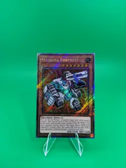 Yu-Gi-Oh! Machina Fortress RA03-EN233 Platinum Secret Rare - Image 2