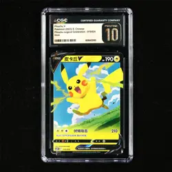 CGC PRISTINE 10 Nintendo 2023 Pokemon PTCG CHN . card - Pikachu V - Image 2