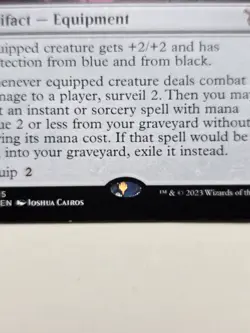 Sword of Once and Future (MOM-0265) March the Machine NM+ mtg Near Mint card ?? - Image 3