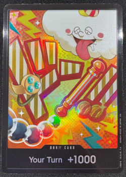 One Piece DON!! Card (Nami) - Foil, Near Mint Premium Booster -The Best- Vol. 2 - Image 1